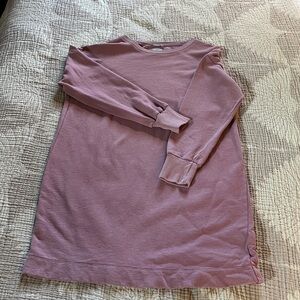 GAP Mauve Sweatshirt Dress